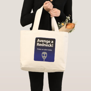 Bolsa Tote Grande Avenge a Redneck