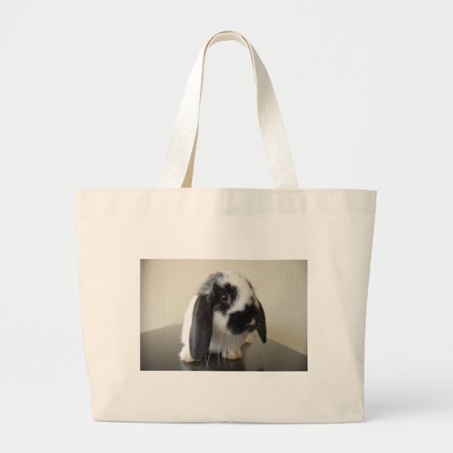 Bolsa Tote Grande Avental para a feira (Frente)