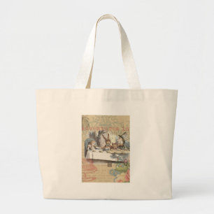 Bolsa Tote Grande Aventuras de Alice no País das Maravilhas - Chá Ma