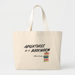 Bolsa Tote Grande Aventuras de um Bookworm