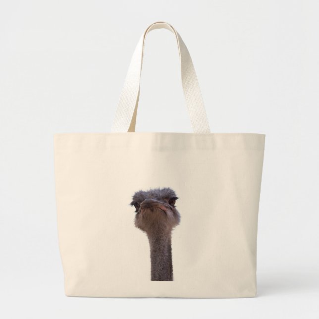 Bolsa Tote Grande avestruz (Frente)