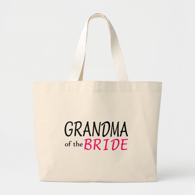 Bolsa Tote Grande Avó da noiva (Frente)