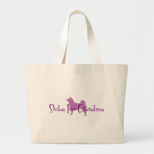 Bolsa Tote Grande Avó de Shiba Inu