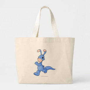Bolsa Tote Grande Azul de Blumaroo