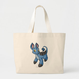 Bolsa Tote Grande Azul de Bori