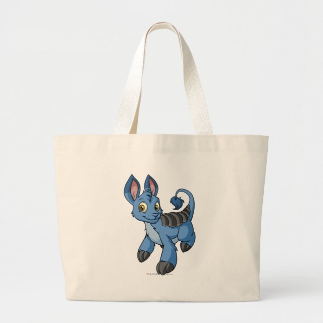 Bolsa Tote Grande Azul de Bori (Frente)