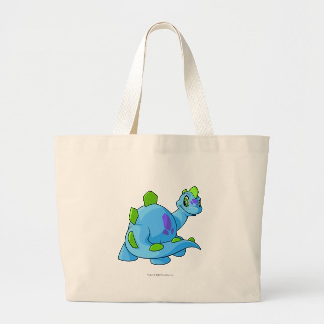 Bolsa Tote Grande Azul de Chomby (Frente)