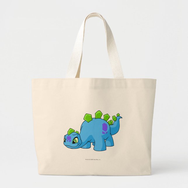 Bolsa Tote Grande Azul de Chomby (Frente)