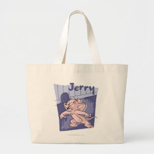 Bolsa Tote Grande Azul de Jerry