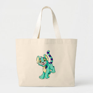 Bolsa Tote Grande Azul de Kougra