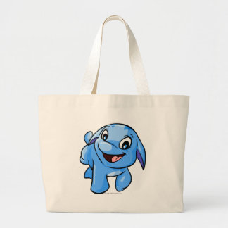 Bolsa Tote Grande Azul de Poogle