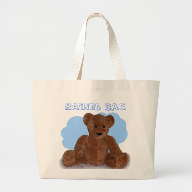 Bolsa Tote Grande Baby Boys Fralda Bag (Frente)
