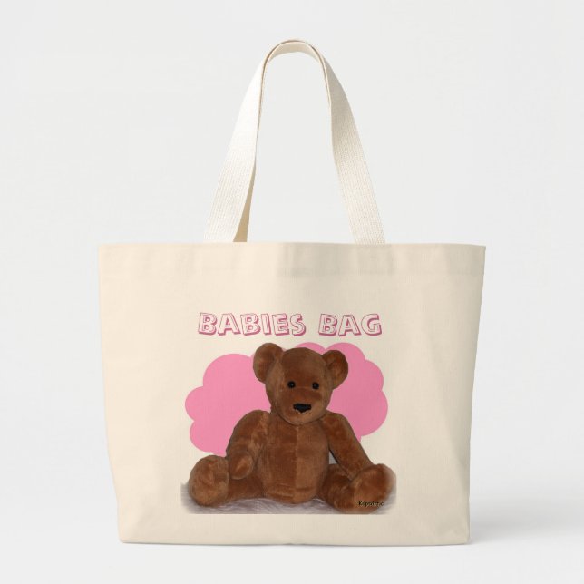 Bolsa Tote Grande Baby Girls Fralda Bag (Frente)