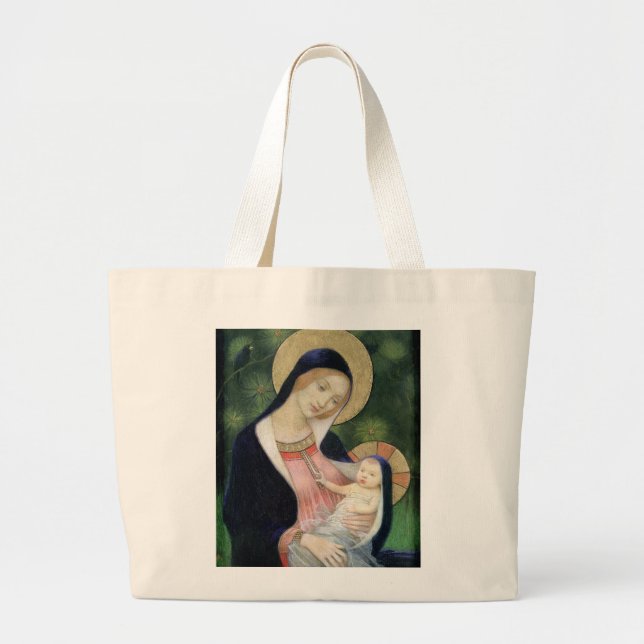 BOLSA TOTE GRANDE BABY JESUS (Frente)