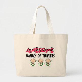 Bolsa Tote Grande BABY-SITTER IMPRESSIONANTE das OBJECTIVAS TRIPLAS