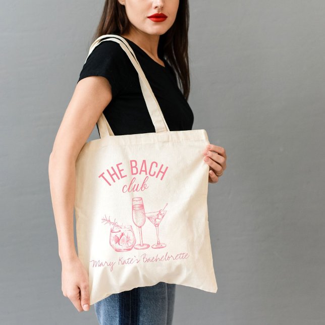 Bolsa Tote Grande Bachelorette do Bach Club (Criador carregado)