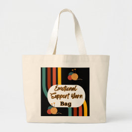 Bolsa Tote Grande Bag de Fios de Suporte Emocional