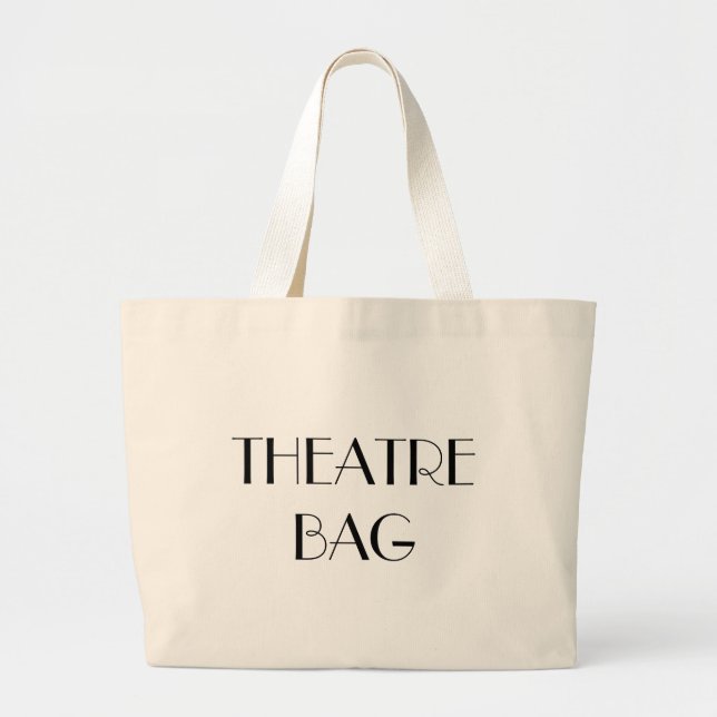 Bolsa Tote Grande Bag de teatro Grande Bolsa (Frente)