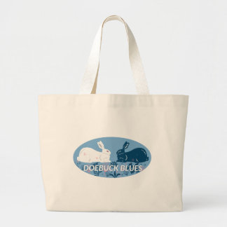 Bolsa Tote Grande Bag de Toques de Coelho Azul