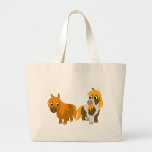 Bolsa Tote Grande Bag personalizada de Pontes de Cartoon Bonitos