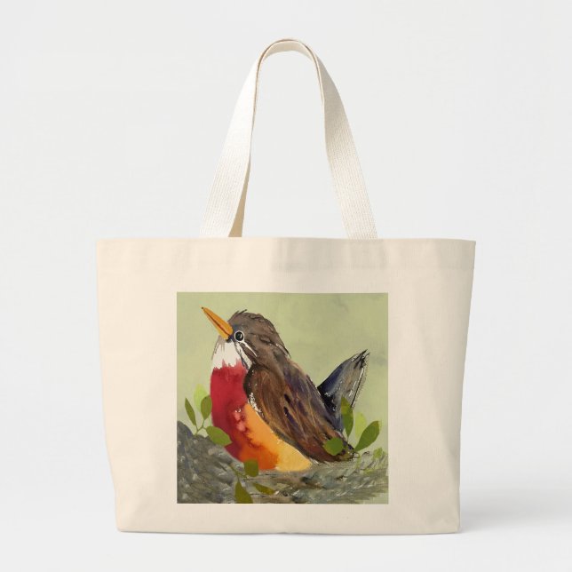 Bolsa Tote Grande Bag Robin Tote (Frente)