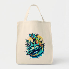 Bolsa Tote Grande Bahama Caribe Gecko