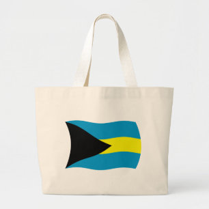 Bolsa Tote Grande Bahamas Bandeira Tote Bag