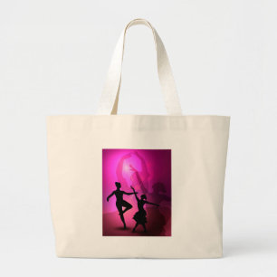Bolsa Tote Grande Bailarinos de Ballet