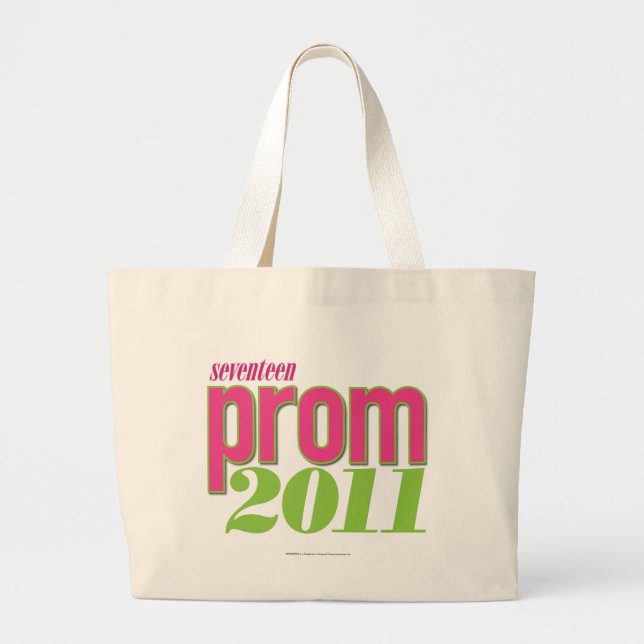 Bolsa Tote Grande Baile de formatura 2011 - Verde (Frente)