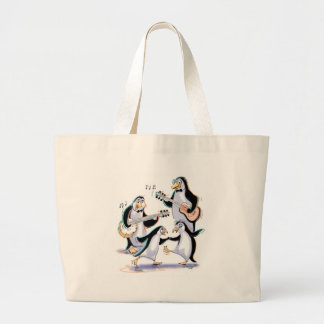 Bolsa Tote Grande balanço dos pinguins