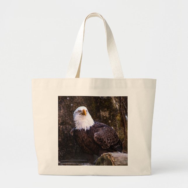 Bolsa Tote Grande Bald Eagle (Frente)