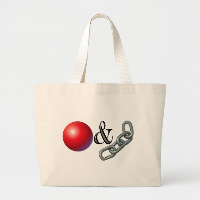 Bolsa Tote Grande Ball & Chain (Frente)