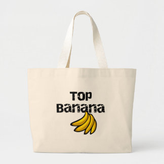 Bolsa Tote Grande Banana superior
