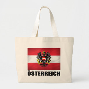 Bolsa Tote Grande Bandeira & brasão austríacas