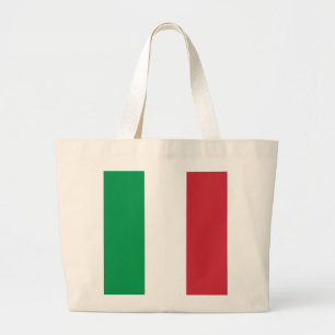 Bolsa Tote Grande Bandeira da Itália