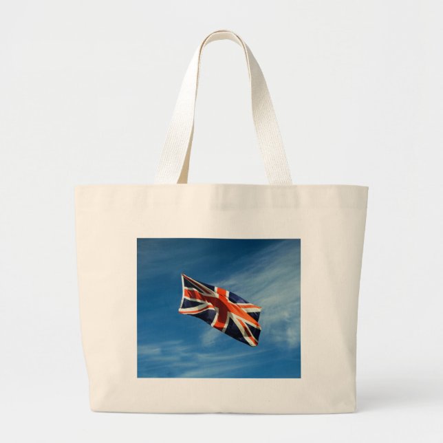 Bolsa Tote Grande Bandeira da União (Frente)