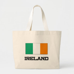 Bolsa Tote Grande Bandeira de Ireland