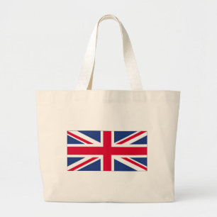 Bolsa Tote Grande Bandeira de Reino Unido