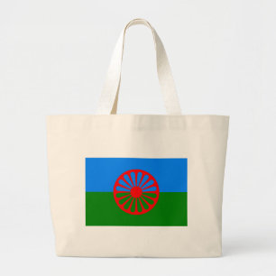 Bolsa Tote Grande Bandeira de Roma (bandeira Romani)