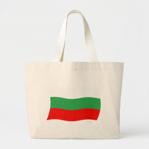 Bolsa Tote Grande Bandeira de Tote da Bulgária