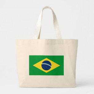 Bolsa Tote Grande bandeira do brasil