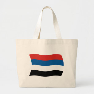 Bolsa Tote Grande Bandeira do indígenas da Colômbia