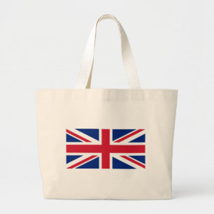 Bolsa Tote Grande Bandeira do Reino Unido