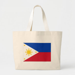 Bolsa Tote Grande Bandeira filipina