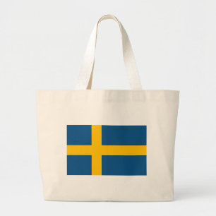 Bolsa Tote Grande Bandeira Sueca