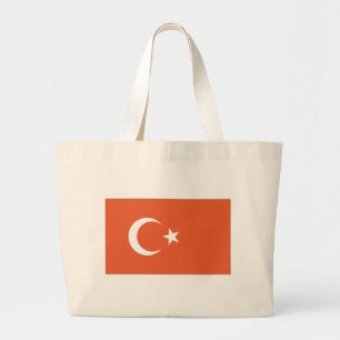 Bolsa Tote Grande Bandeira turca