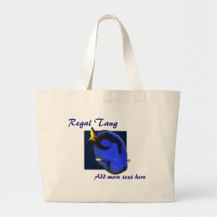 Bolsa Tote Grande Bandeja azul