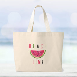 Bolsa Tote Grande Banheira de Tote de Hora de Praia