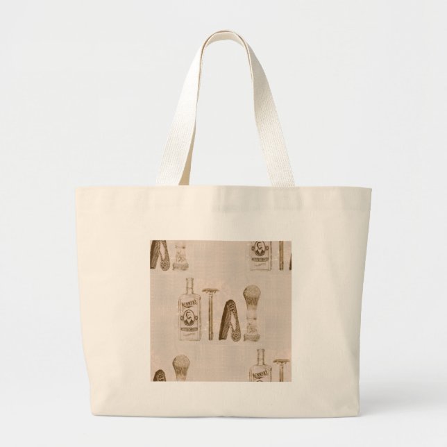 Bolsa Tote Grande barba (Frente)