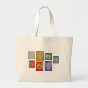 Bolsa Tote Grande Barra de ferramentas da série Angel Color